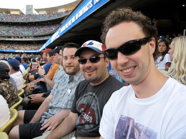 Scared of the Dodgers - by John Gennaro - Bandwagon Beach