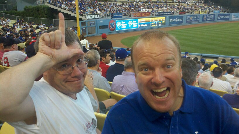 Scared of the Dodgers - by John Gennaro - Bandwagon Beach