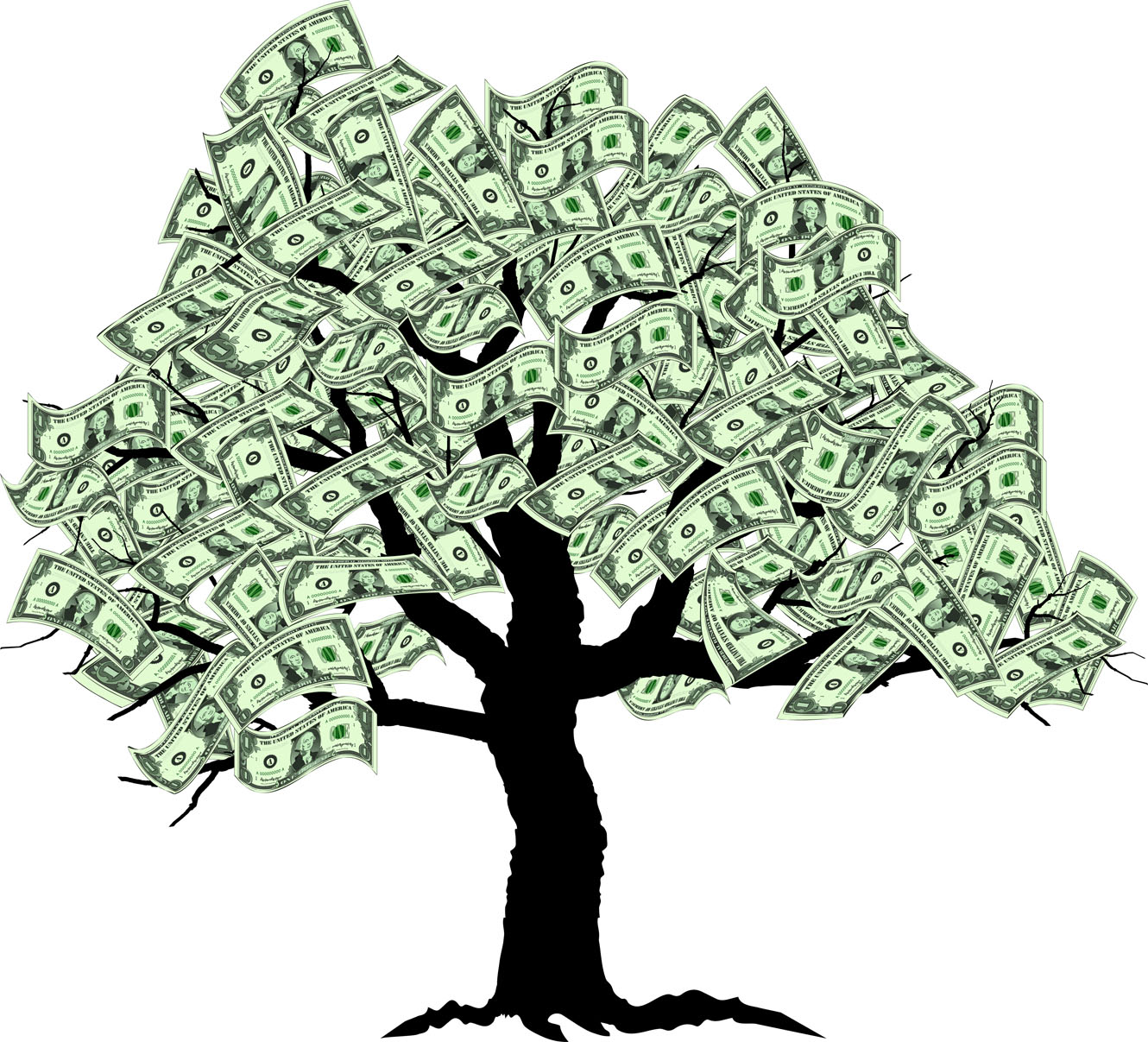 free clip art money tree - photo #7