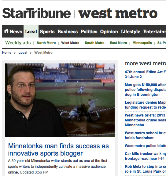 Star Tribune story