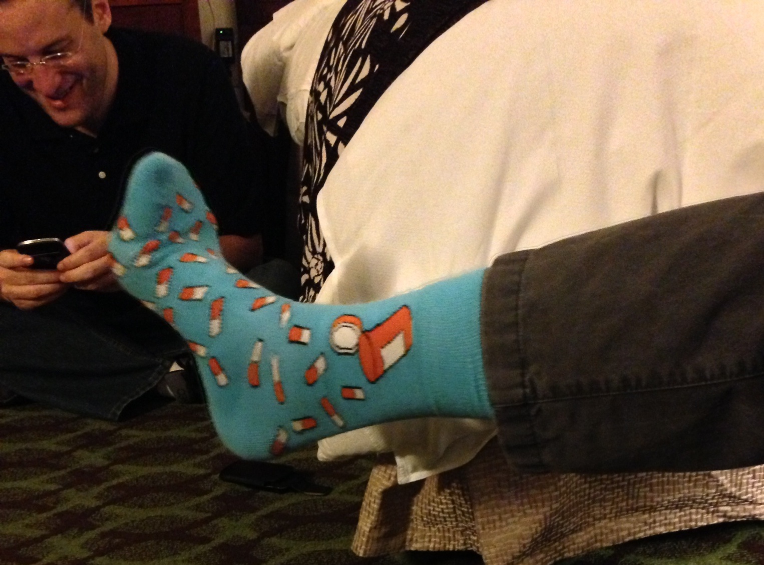 socks and me tweeting2