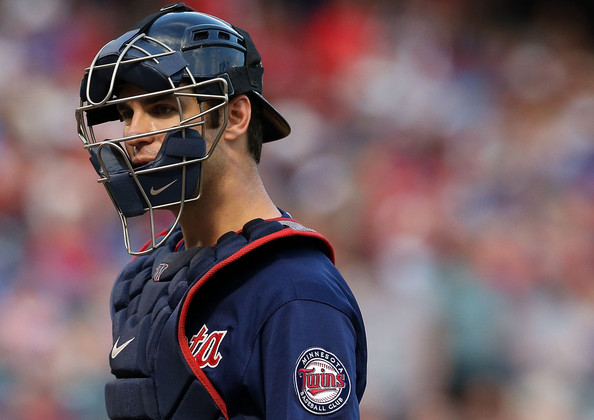 Twins' Joe Mauer gets hit 2,000 