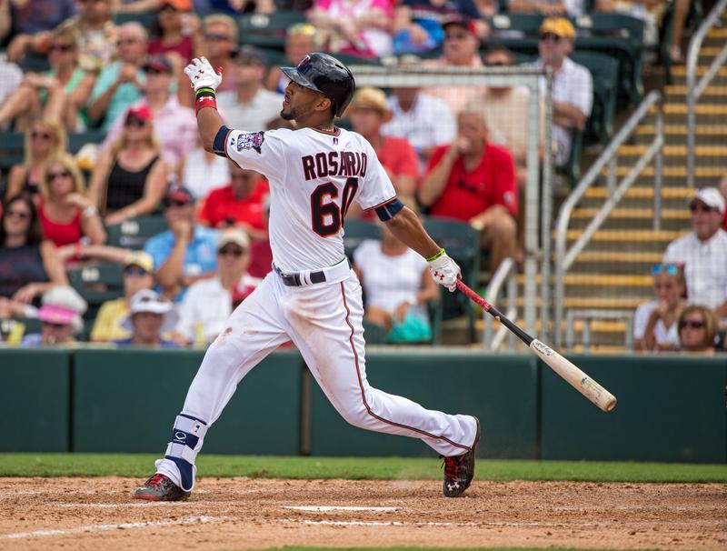 Twins bypass Aaron Hicks for Eddie Rosario to replace Oswaldo